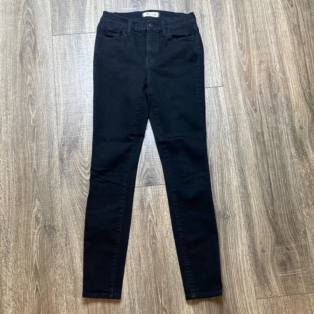 Madewell Roadtripper black jeans, sz 26